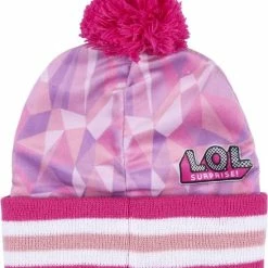 L.o.l. Surprise! Winterset Meisjes Acryl Roze 3-delig One-size -JACK & JONES JUNIOR winkel 550x646