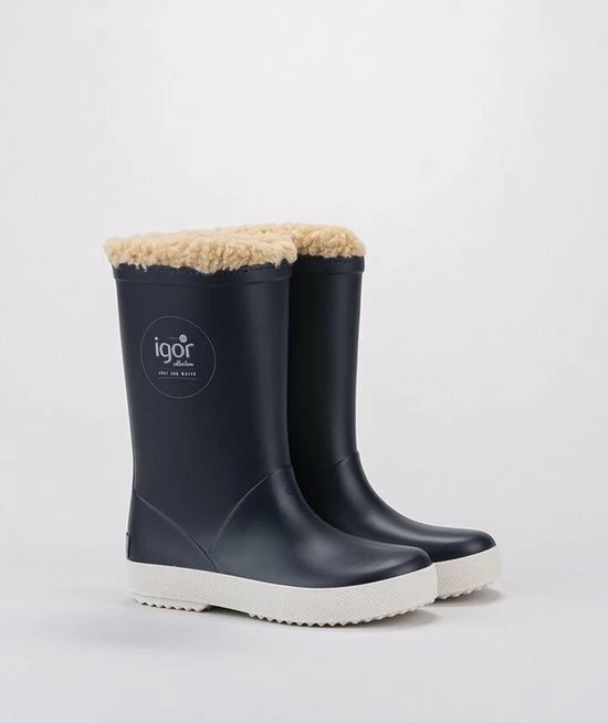 Igor - Regenlaarzen Voor Kinderen - Splash Nautico Borreguito - Marineblauw - Maat 26EU 6 Igor - Regenlaarzen Voor Kinderen - Splash Nautico Borreguito - Marineblauw - Maat 26EU - Afbeelding 4