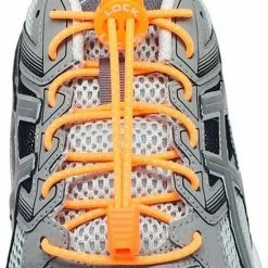 Lock Laces Oranje - Elastische Schoenveters - Hardlopen