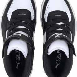 PUMA Rebound JOY AC PS Unisex Sneakers - Black/White - Maat 34 -JACK & JONES JUNIOR winkel 550x668 4