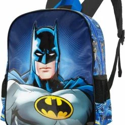Kids Licensing Schoolrugzak - Batman - Kinderen Rugzak - Maat: 31x26x11cm - Blauw Met Zwart -JACK & JONES JUNIOR winkel 550x671