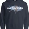 JACK & JONES JUNIOR JACK&JONES JUNIOR JJTEAR SWEAT HOOD JNR Jongens Trui - Maat 152 -JACK & JONES JUNIOR winkel 550x677 7