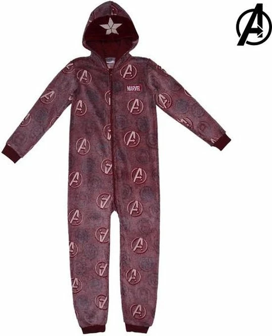 Marvel Avengers Onesie Rood Kinderen Maat 12 Jaar / 152 - Glow In The Dark 3 Marvel Avengers Onesie Rood Kinderen Maat 12 Jaar / 152 - Glow In The Dark