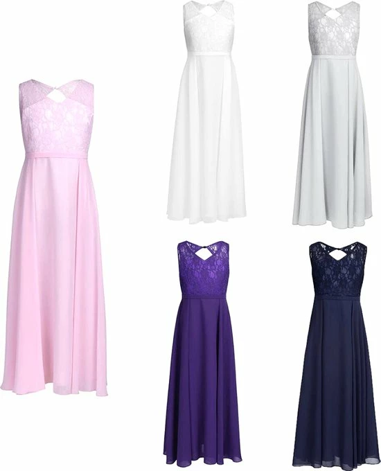 Merkloos IP Feestjurk-galajurk KIDS Lang Open Rug (5 Kleuren) 5 Merkloos IP Feestjurk-galajurk KIDS Lang Open Rug (5 Kleuren) - Afbeelding 3