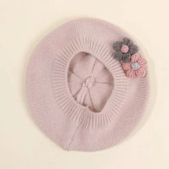 Fabs World Kinder Baret Roze Met Bloemen -JACK & JONES JUNIOR winkel 550x684