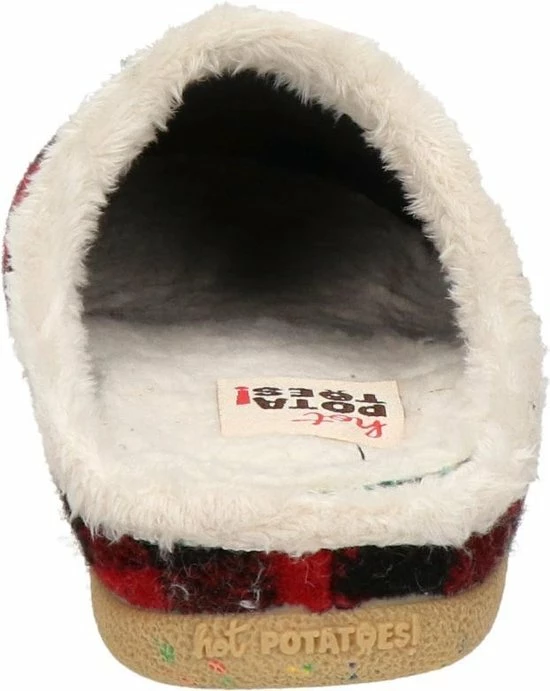 Hot Potatoes Tijvin Kinder Pantoffel - Rood Multi - Maat 39 7 Hot Potatoes Tijvin Kinder Pantoffel - Rood Multi - Maat 39 - Afbeelding 5