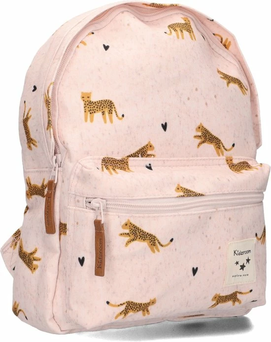 Kidzroom Hug Me - Rugzak - 2 T/m 6 Jaar - Roze - Luipaard 17 Kidzroom Hug Me - Rugzak - 2 T/m 6 Jaar - Roze - Luipaard - Afbeelding 15