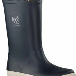 Igor - Regenlaarzen Voor Kinderen - Splash Nautico Borreguito - Marineblauw - Maat 29EU -JACK & JONES JUNIOR winkel 550x706 2