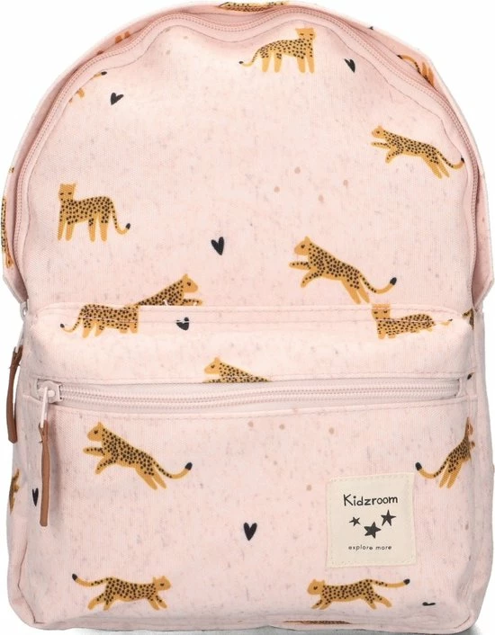 Kidzroom Hug Me - Rugzak - 2 T/m 6 Jaar - Roze - Luipaard 10 Kidzroom Hug Me - Rugzak - 2 T/m 6 Jaar - Roze - Luipaard - Afbeelding 8