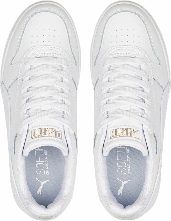 PUMA RBD Game Low Jr Unisex Sneakers - White/TeamGold - Maat 36 7 PUMA RBD Game Low Jr Unisex Sneakers - White/TeamGold - Maat 36 - Afbeelding 5