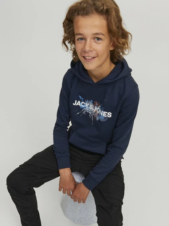 JACK & JONES JUNIOR JACK&JONES JUNIOR JJTEAR SWEAT HOOD JNR Jongens Trui - Maat 152 4 JACK & JONES JUNIOR JACK&JONES JUNIOR JJTEAR SWEAT HOOD JNR Jongens Trui - Maat 152 - Afbeelding 2