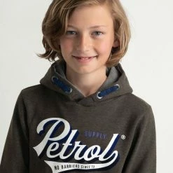 Petrol Industries - Jongens Retro Logo Hoodie - - Maat 152 -JACK & JONES JUNIOR winkel 550x733 24
