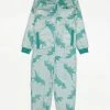 Merkloos Dinosaurus Onesie - Maat 86/92 - Dino Pyjama Huispak - Groen -JACK & JONES JUNIOR winkel 550x733 53