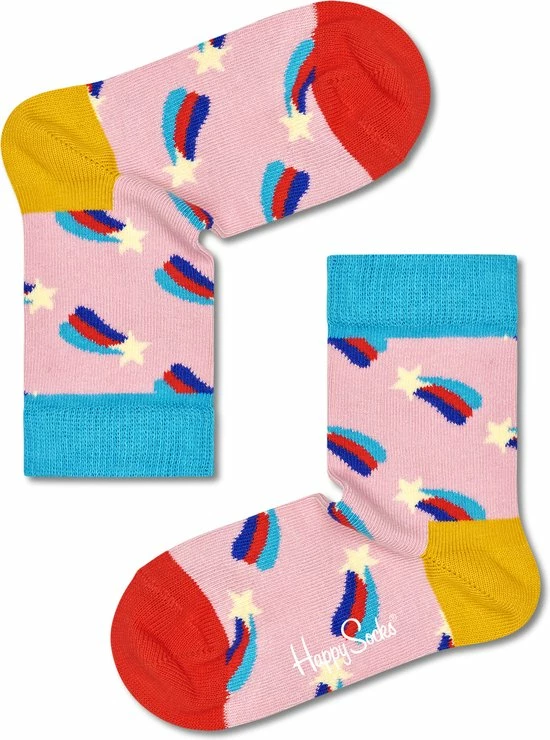 Happy Socks XKHNS08-3303 3-Pack Kids Hearts And Stars Socks Gift Set - Maat 0-12M 7 Happy Socks XKHNS08-3303 3-Pack Kids Hearts And Stars Socks Gift Set - Maat 0-12M - Afbeelding 5