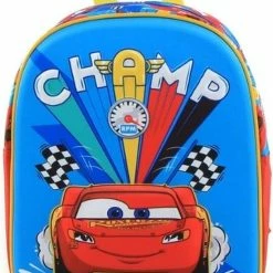 Disney Cars CARS Champ 3D Rugzak - Kinder Rugtas - School Tas - Kindertassen 3-6 Jaar - Auto Rugtas - Cadeau Kinderen -JACK & JONES JUNIOR winkel 550x750 1