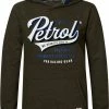 Petrol Industries - Jongens Retro Logo Hoodie - - Maat 152 -JACK & JONES JUNIOR winkel 550x756