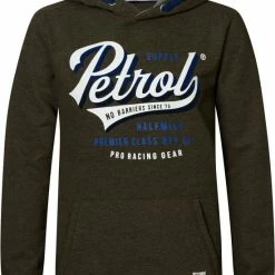 Petrol Industries - Jongens Retro Logo Hoodie - - Maat 152