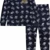 Harry Potter - Velours Pyjama Voor Jongens Met Lange Mouwen, Marineblauw / 134-140 -JACK & JONES JUNIOR winkel 550x760 3