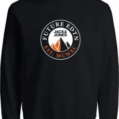 JACK & JONES JUNIOR JACK&JONES JUNIOR JCOISIAH SWEAT HOOD FST JNR Jongens Trui - Maat 164