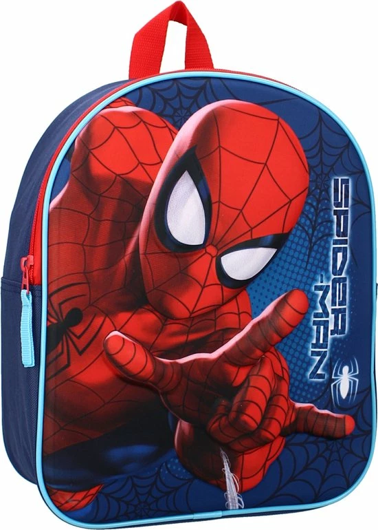 Spiderman™ Spider-Man Friends Around Town - Rugzak 3D - Blauw - Polyester - 9.2 L 6 Spiderman™ Spider-Man Friends Around Town - Rugzak 3D - Blauw - Polyester - 9.2 L - Afbeelding 4