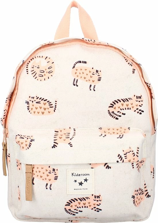 Kidzroom Stories Rugzak - 2 T/m 6 Jaar - Beige - Poes 3 Kidzroom Stories Rugzak - 2 T/m 6 Jaar - Beige - Poes