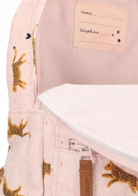 Kidzroom Hug Me - Rugzak - 2 T/m 6 Jaar - Roze - Luipaard 7 Kidzroom Hug Me - Rugzak - 2 T/m 6 Jaar - Roze - Luipaard - Afbeelding 5