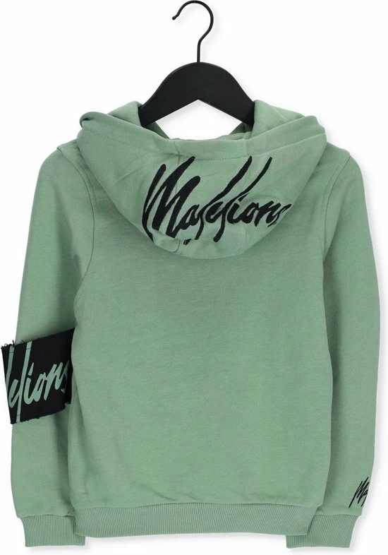 Malelions Malelions Junior Captain Hoodie Truien & Vesten - Groen 6 Malelions Malelions Junior Captain Hoodie Truien & Vesten - Groen - Afbeelding 4