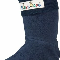 Playshoes Fleecesokken Voor Regenlaarzen Kinderen - Donkerblauw - Maat 30-31