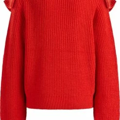 WE Fashion Meisjes Gebreide Trui Met Volants -JACK & JONES JUNIOR winkel 550x792 1