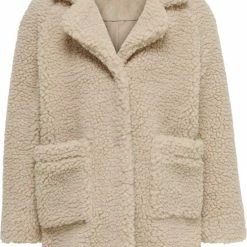 ONLY KOGNEWAURELIA SHERPA COAT OTW NOOS Meisjes Jas - Maat 164