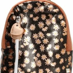 Zebra Trends Zebra Rugzak Flowers Brown Gold Rugtas + Armbandje -JACK & JONES JUNIOR winkel 550x815 5