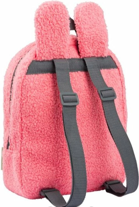Nijntje/Miffy Nijntje Schooltas Teddy - Peuter Rugzak / Rugtas - Roze 4 Nijntje/Miffy Nijntje Schooltas Teddy - Peuter Rugzak / Rugtas - Roze - Afbeelding 2