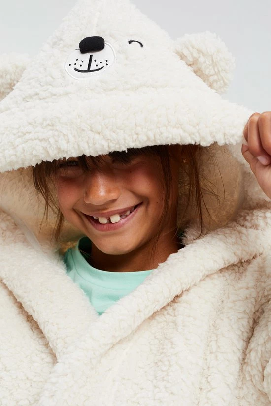 WE Fashion Meisjes Teddy Badjas - Maat 170/176 6 WE Fashion Meisjes Teddy Badjas - Maat 170/176 - Afbeelding 4