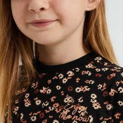 WE Fashion Meisjes Jurk Met Dessin En Strikceintuur -JACK & JONES JUNIOR winkel 550x825 25