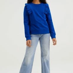 WE Fashion Meisjes Sweater Met Ruffles 8 WE Fashion Meisjes Sweater Met Ruffles -JACK & JONES JUNIOR winkel 550x825 67