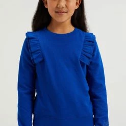 WE Fashion Meisjes Sweater Met Ruffles 10 WE Fashion Meisjes Sweater Met Ruffles -JACK & JONES JUNIOR winkel 550x825 68