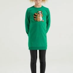 WE Fashion Meisjes Jurk Met Pailletten Applicatie En Embroidery - Maat 122/128 -JACK & JONES JUNIOR winkel 550x825 76