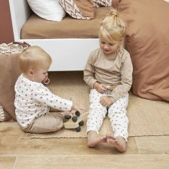 Meyco Mini Panther Pyjama - 2-pack - Offwhite/sand - 86/92 -JACK & JONES JUNIOR winkel 550x825 87