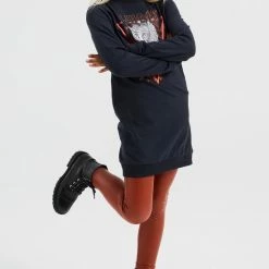 WE Fashion Meisjes Jurk Met Opdruk - Maat 170/176 -JACK & JONES JUNIOR winkel 550x834