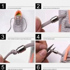 Merkloos Veters - (rood) - Niet Strikken - Elastische Veters - No Tie - Schoenveters - Sportveters - Rond - Schoenveters - Kinderveters 7 Merkloos Veters - (rood) - Niet Strikken - Elastische Veters - No Tie - Schoenveters - Sportveters - Rond - Schoenveters - Kinderveters -JACK & JONES JUNIOR winkel 550x835